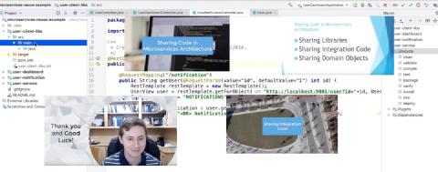 Code Sharing in Microservices Architecture - YouTube Course | e4developer