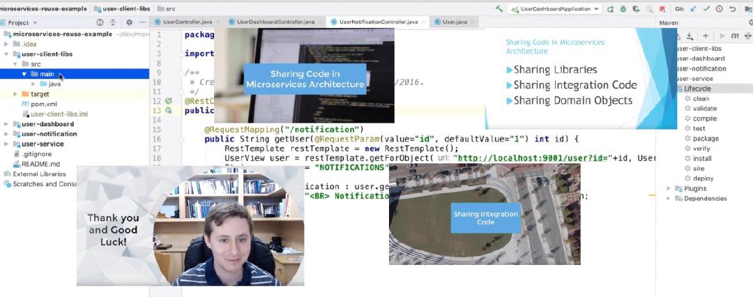 Code Sharing in Microservices Architecture - YouTube Course | e4developer