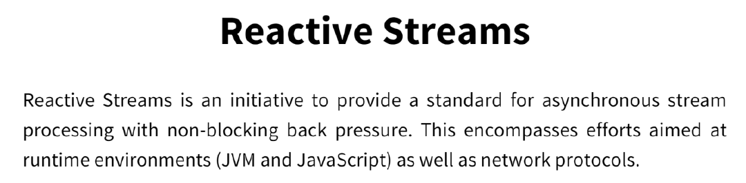 Reactive Streams in Java - introducing the new SPI | e4developer